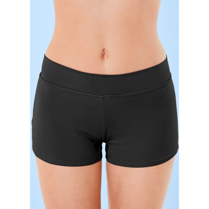 control top swim shorts