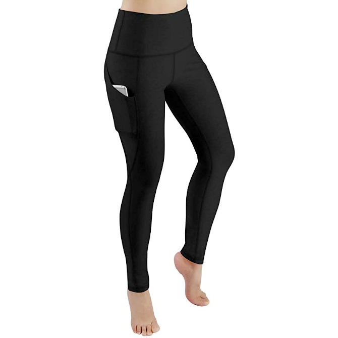 Pants High Waist Yoga Pants with Pockets for Women Tummy Control Capri  Leggings Black Sporting Goods cub.co.jp